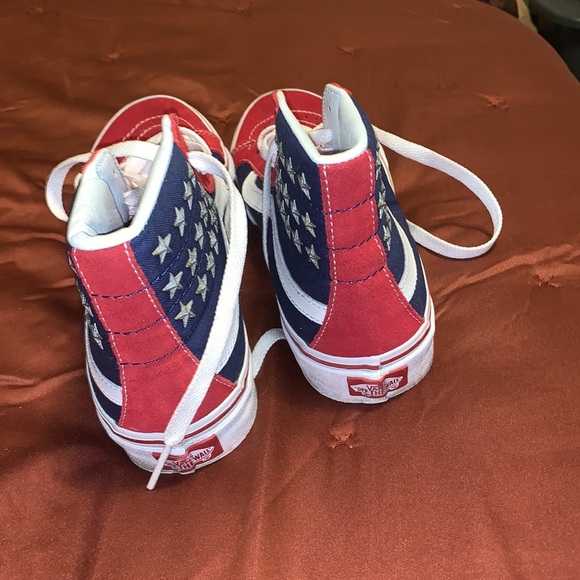 American Flag Style Vans - Picture 4 of 5